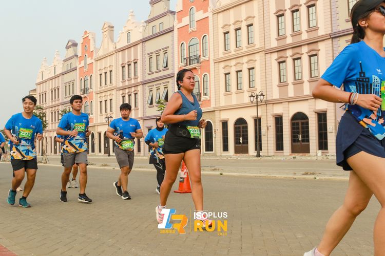 Race photo from ISOPlus Run 2024 Jakarta