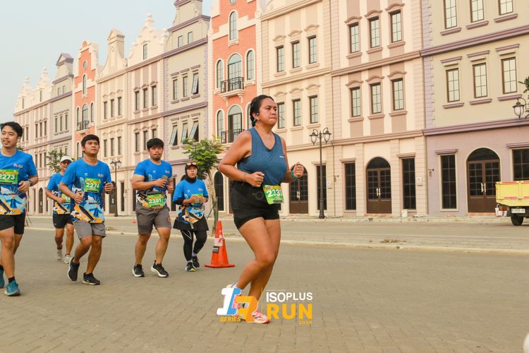 Race photo from ISOPlus Run 2024 Jakarta