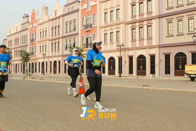 Race photo from ISOPlus Run 2024 Jakarta