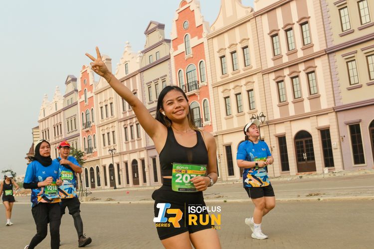 Race photo from ISOPlus Run 2024 Jakarta