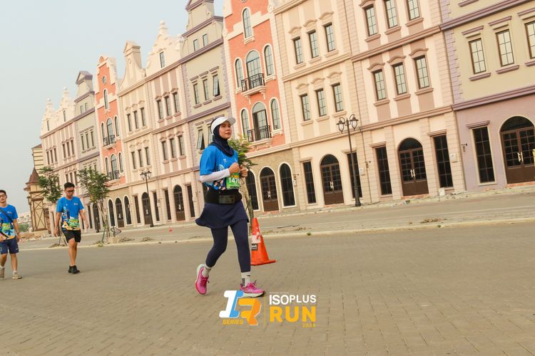 Race photo from ISOPlus Run 2024 Jakarta