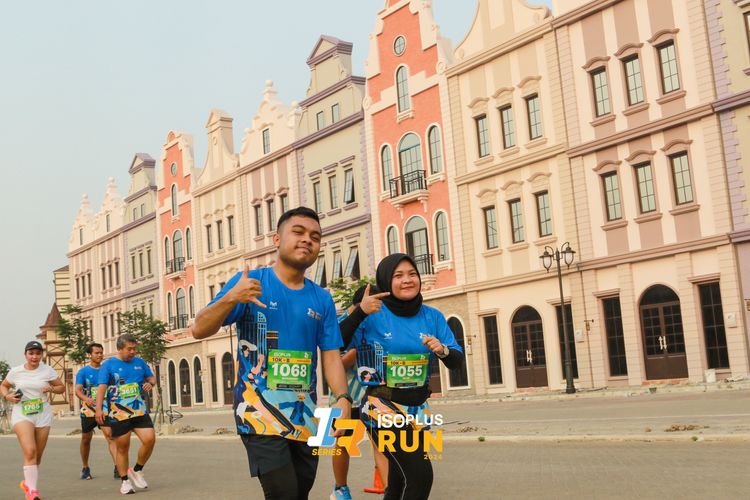 Race photo from ISOPlus Run 2024 Jakarta
