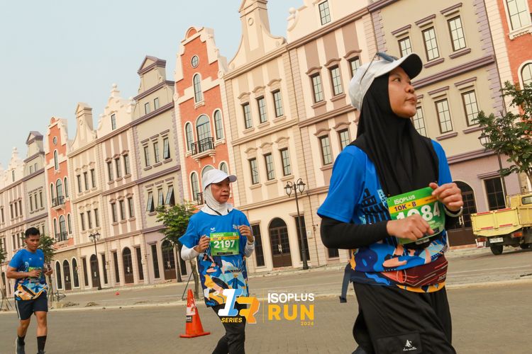 Race photo from ISOPlus Run 2024 Jakarta