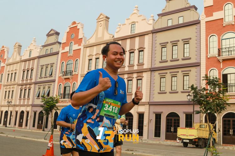 Race photo from ISOPlus Run 2024 Jakarta