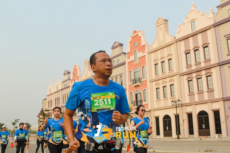 Race photo from ISOPlus Run 2024 Jakarta