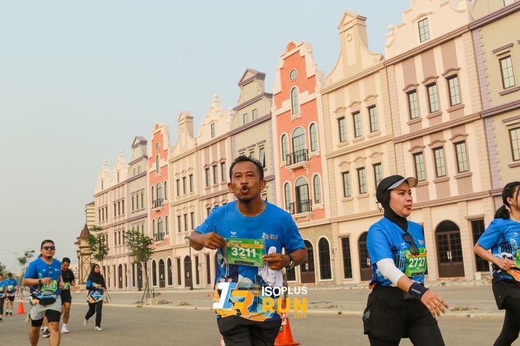 Race photo from ISOPlus Run 2024 Jakarta