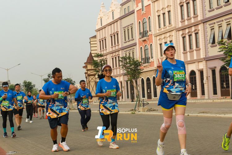 Race photo from ISOPlus Run 2024 Jakarta