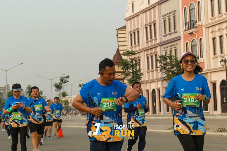 Race photo from ISOPlus Run 2024 Jakarta