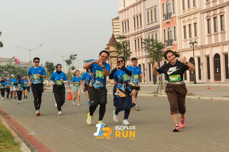 Race photo from ISOPlus Run 2024 Jakarta