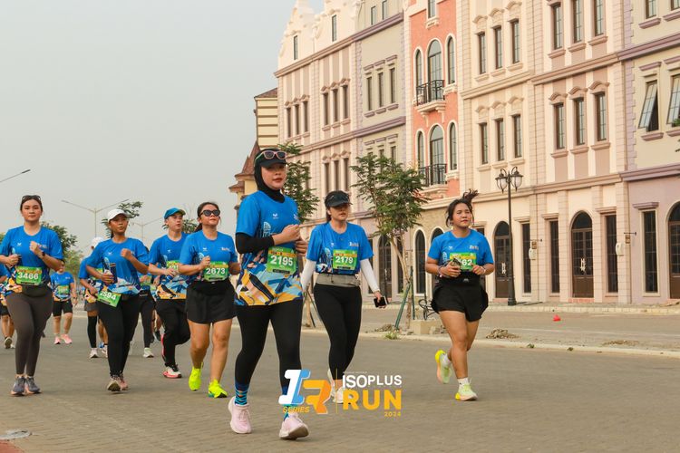 Race photo from ISOPlus Run 2024 Jakarta