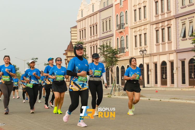 Race photo from ISOPlus Run 2024 Jakarta
