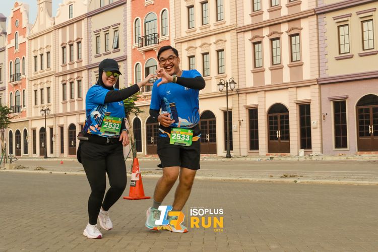Race photo from ISOPlus Run 2024 Jakarta
