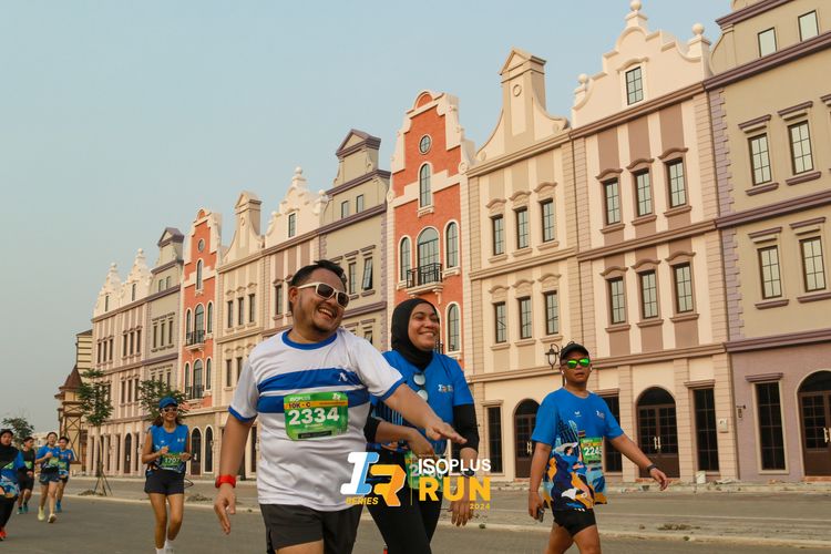 Race photo from ISOPlus Run 2024 Jakarta