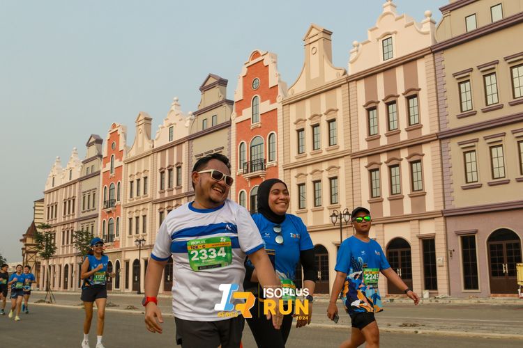 Race photo from ISOPlus Run 2024 Jakarta