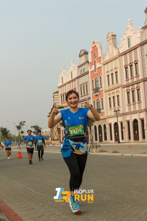 Race photo from ISOPlus Run 2024 Jakarta