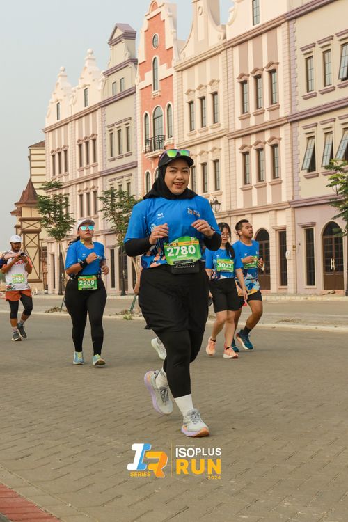 Race photo from ISOPlus Run 2024 Jakarta