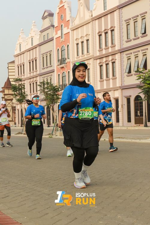 Race photo from ISOPlus Run 2024 Jakarta
