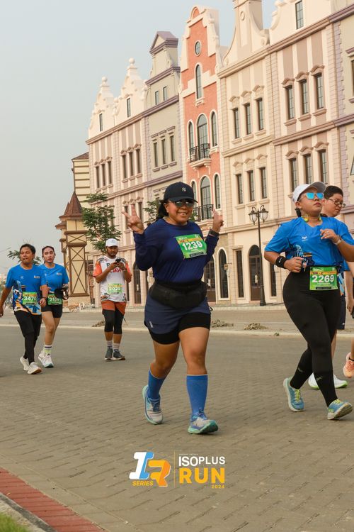 Race photo from ISOPlus Run 2024 Jakarta