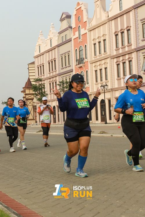 Race photo from ISOPlus Run 2024 Jakarta