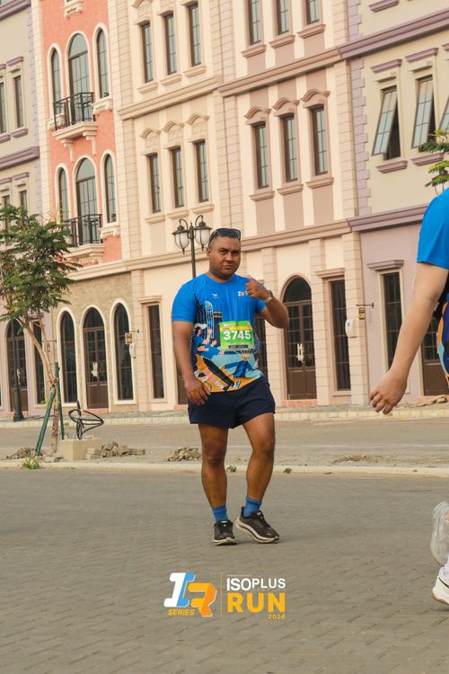 Race photo from ISOPlus Run 2024 Jakarta