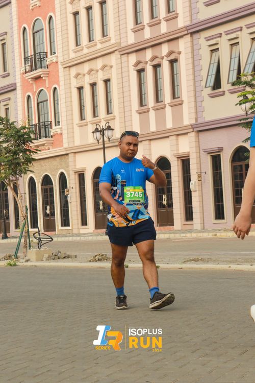 Race photo from ISOPlus Run 2024 Jakarta