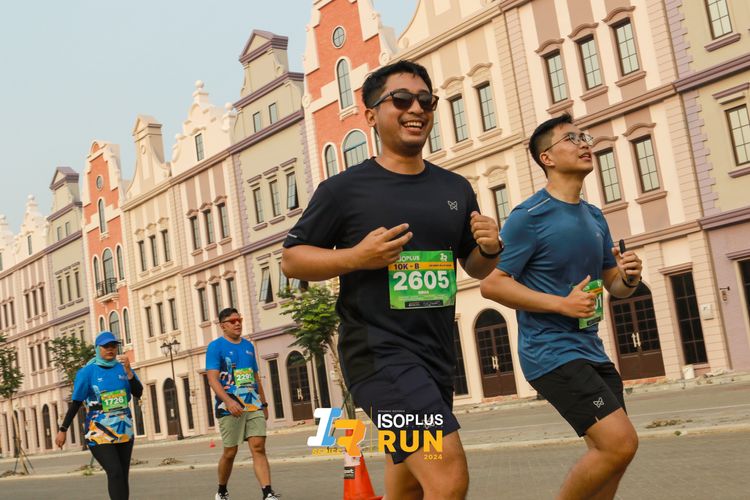 Race photo from ISOPlus Run 2024 Jakarta