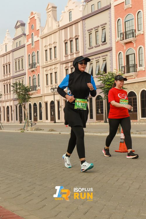Race photo from ISOPlus Run 2024 Jakarta