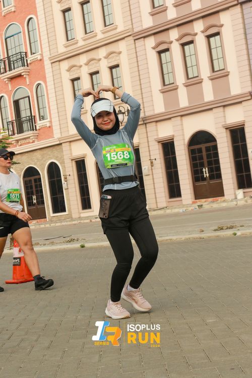 Race photo from ISOPlus Run 2024 Jakarta