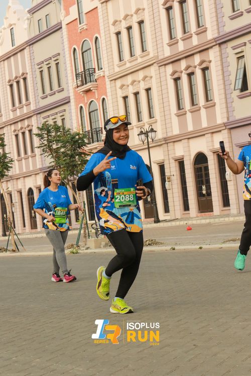Race photo from ISOPlus Run 2024 Jakarta