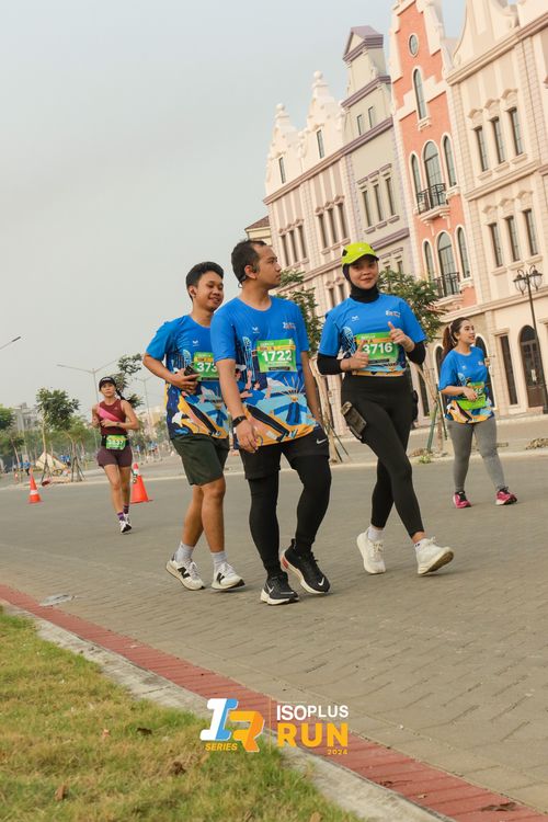 Race photo from ISOPlus Run 2024 Jakarta