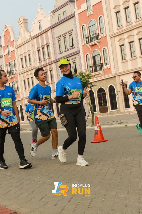 Race photo from ISOPlus Run 2024 Jakarta