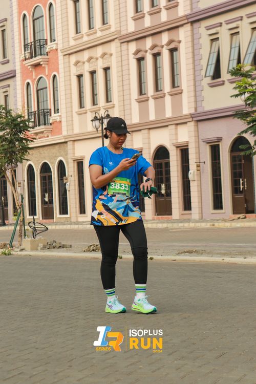 Race photo from ISOPlus Run 2024 Jakarta