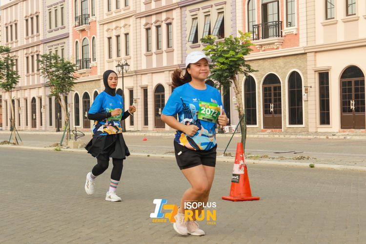 Race photo from ISOPlus Run 2024 Jakarta