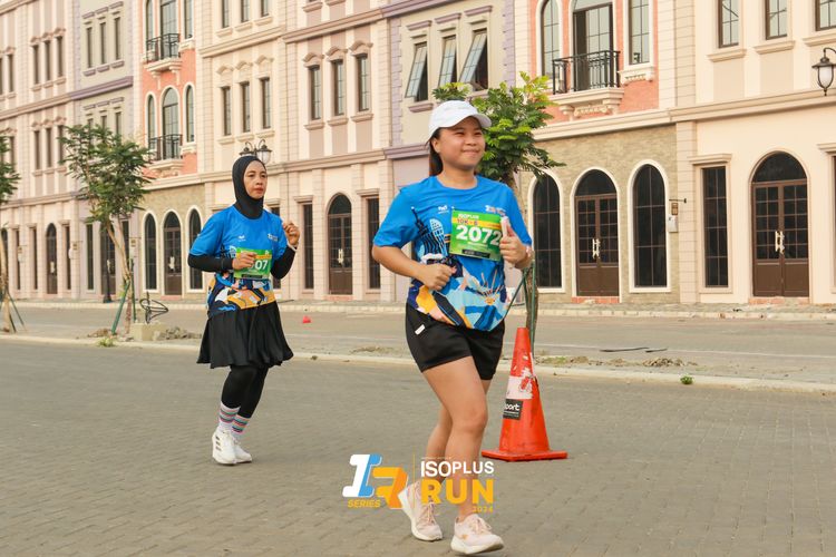 Race photo from ISOPlus Run 2024 Jakarta