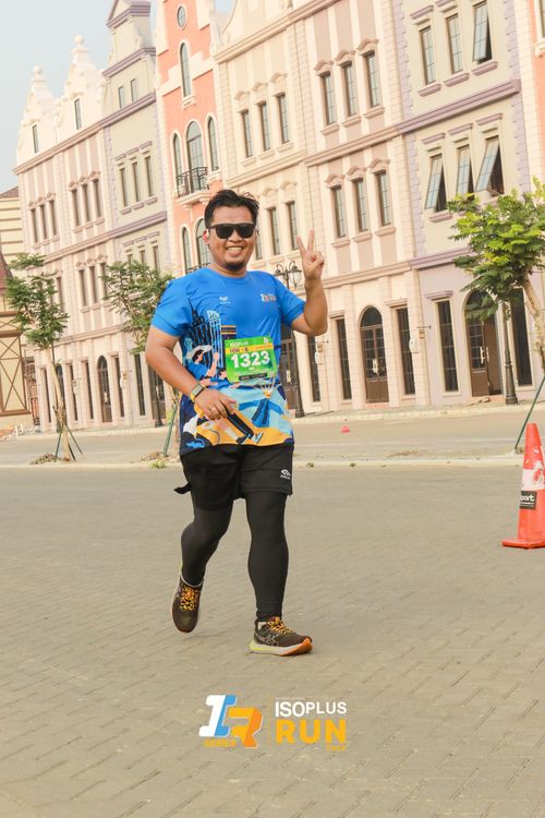 Race photo from ISOPlus Run 2024 Jakarta