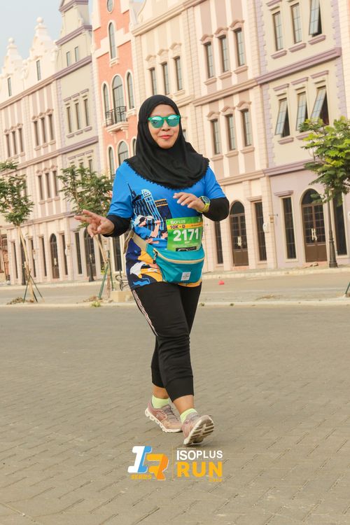 Race photo from ISOPlus Run 2024 Jakarta
