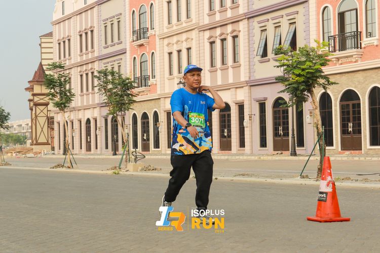Race photo from ISOPlus Run 2024 Jakarta