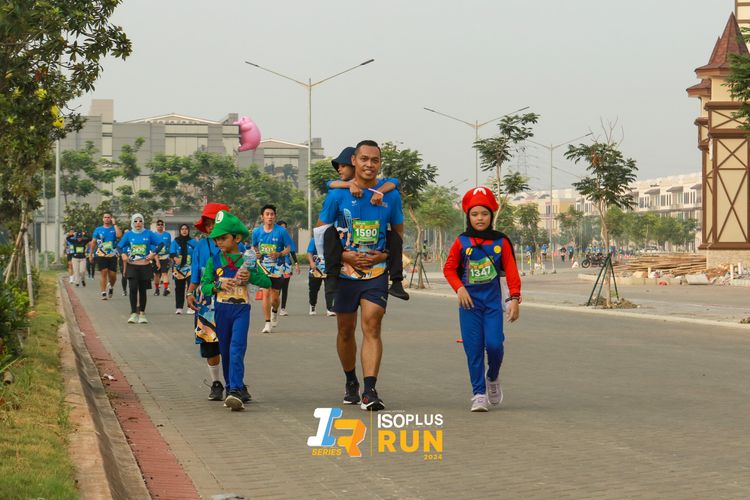 Race photo from ISOPlus Run 2024 Jakarta