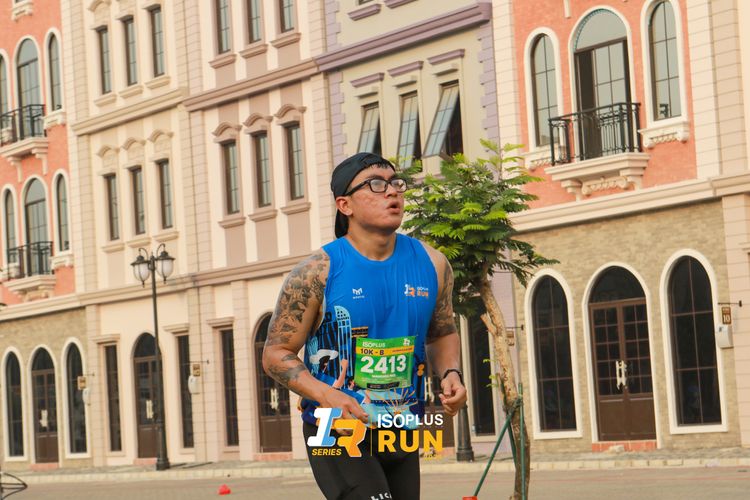 Race photo from ISOPlus Run 2024 Jakarta