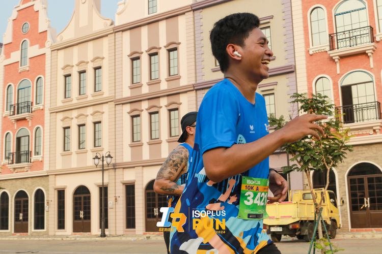 Race photo from ISOPlus Run 2024 Jakarta
