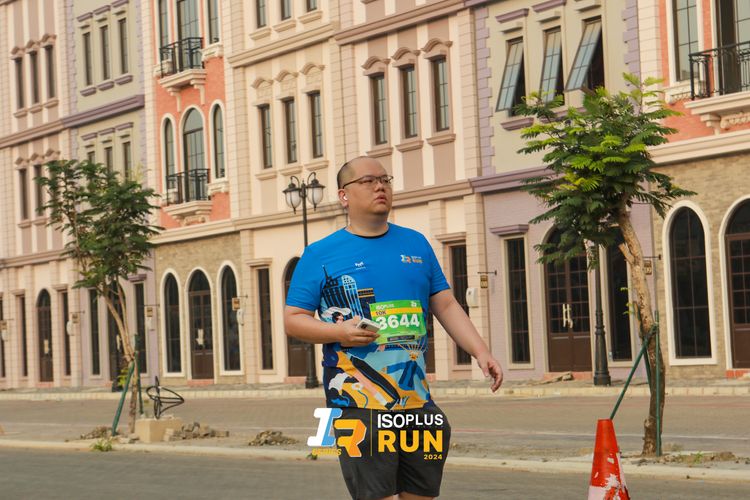 Race photo from ISOPlus Run 2024 Jakarta