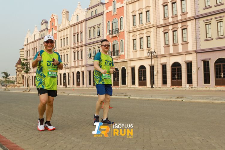 Race photo from ISOPlus Run 2024 Jakarta