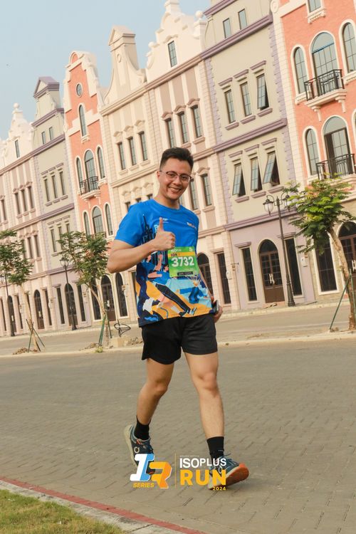 Race photo from ISOPlus Run 2024 Jakarta