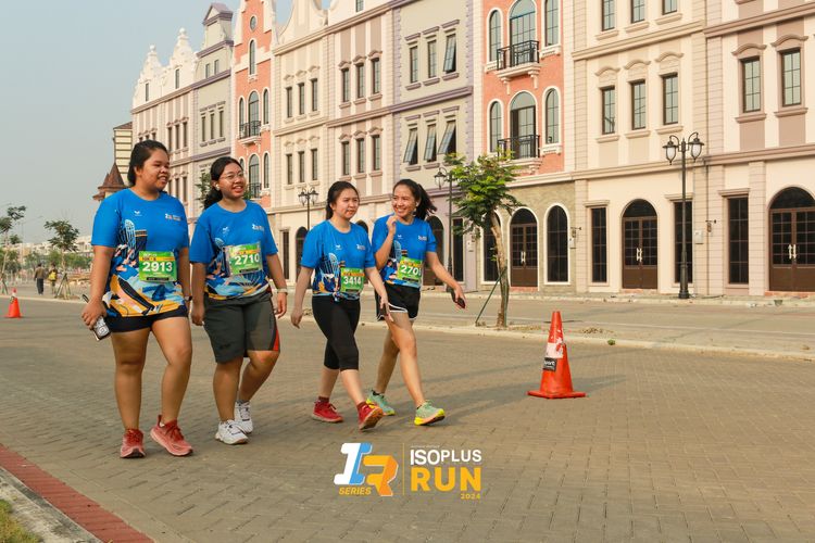 Race photo from ISOPlus Run 2024 Jakarta