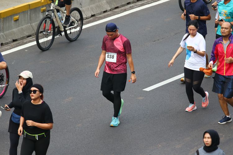 Race photo from Assurance Fun Run 2024
