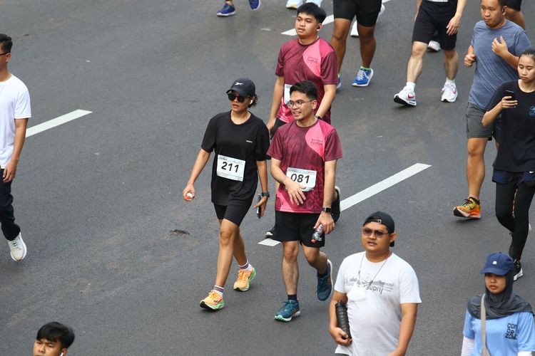 Race photo from Assurance Fun Run 2024