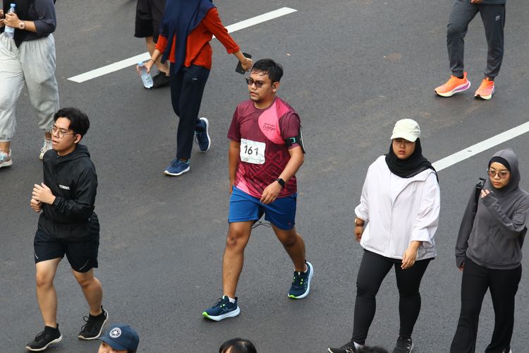 Race photo from Assurance Fun Run 2024