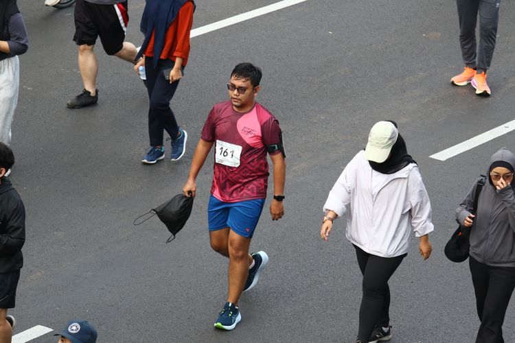 Race photo from Assurance Fun Run 2024