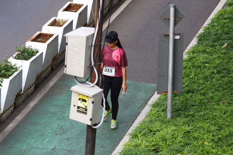 Race photo from Assurance Fun Run 2024