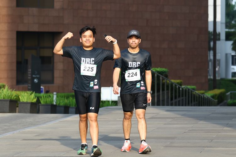 Race photo from Assurance Fun Run 2024
